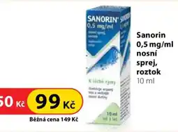 Dr. Max Sanorin nosní sprej nabídka