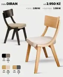 Jamall Diran židle nabídka