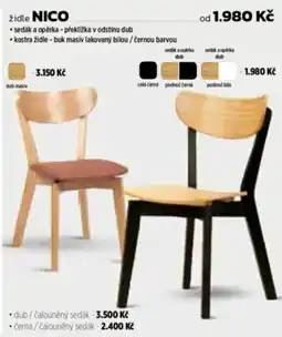 Jamall Nico židle nabídka