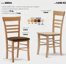 Jamall Siena židle nabídka
