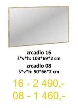 Jamall zrcadlo 16 nabídka