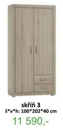 Jamall skříň 3 nabídka