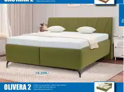 Jamall Olivera 2 Postel s úl. prostorem, roštem, bez matrace nabídka