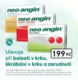 Lékárna AGEL Neo-angin bez cukru nabídka