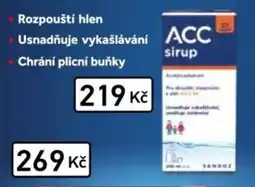 Lékárna AGEL Acc sirup nabídka