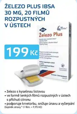 Lékárna AGEL Železo Plus Ibsa nabídka