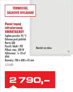 Uni Hobby Smart&Easy panel topný infračervený nabídka