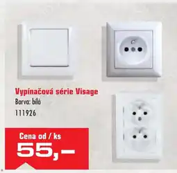 Uni Hobby Visage vypínačová série nabídka