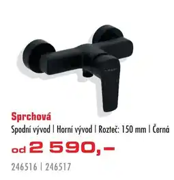 Uni Hobby Sprchová spodní vývod horní vývod nabídka