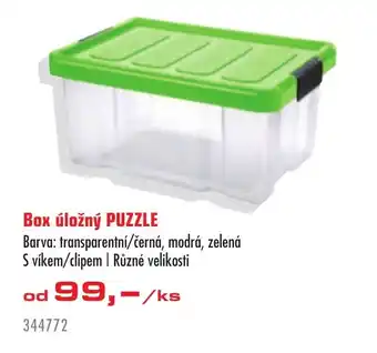 Puzzle úložný box