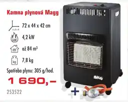 Uni Hobby Magg kamna plynová nabídka