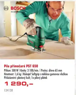Uni Hobby Bosch Pila přímočará PST 650 nabídka