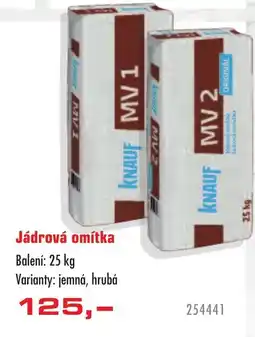 Uni Hobby knauf jádrová omítka nabídka