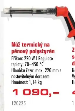 Uni Hobby Nůž termický na pěnový polystyren nabídka