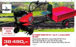 Uni Hobby Pubert set vario 55p c3 + kola 8" s vozíkem vares hv 220l² nabídka