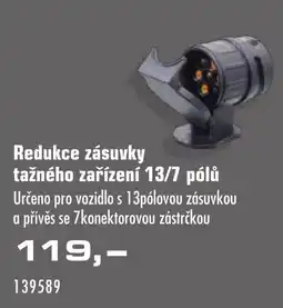 Uni Hobby Redukce zásuvky tažného zařízení 13/7 pólů nabídka