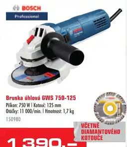 Uni Hobby Bosch bruska úhlová GWS 750-125 nabídka