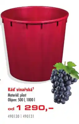 Uni Hobby Kád' vinařská nabídka