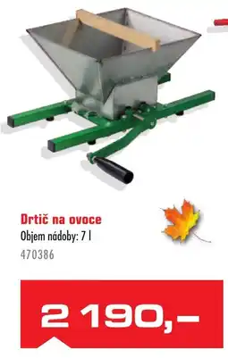 Uni Hobby Drtič na ovoce nabídka
