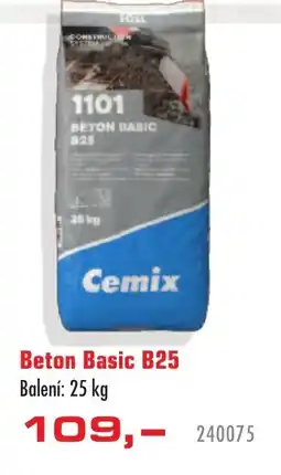 Uni Hobby Cemix Beton Basic B25 nabídka