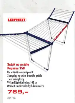 Uni Hobby Leifheit sušák na prádlo Pegasus 150 nabídka