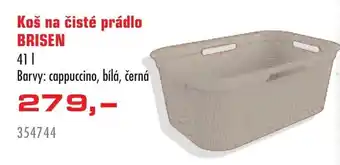 Brisen koš na čisté prádlo