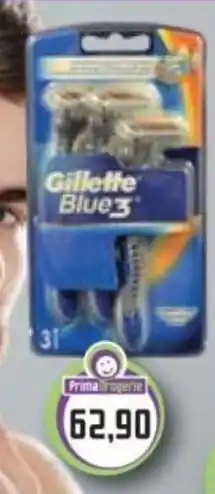 Prima Drogerie Gillette holitka Blue3 comfort nabídka