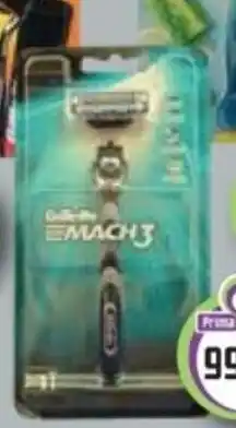 Prima Drogerie Gillette Mach3 strojek+hlavice nabídka
