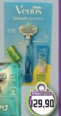 Prima Drogerie Venus strojek+hlavice+gel nabídka
