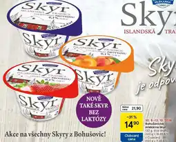 Tesco Bohušovická mlékárna Skyr nabídka