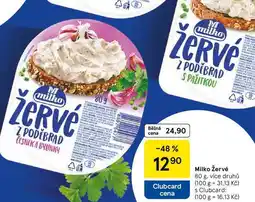 Tesco Milko Žervé, 80 g, více druhů nabídka