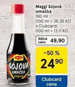 Tesco Maggi Sójová omáčka nabídka