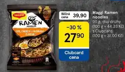 Tesco Maggi Ramen noodles, 90 g, dva druhy nabídka
