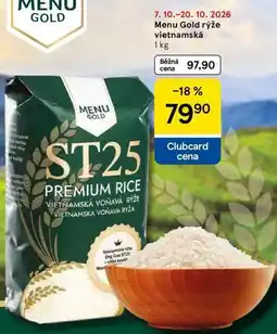 Tesco Menu Gold rýže vietnamská nabídka