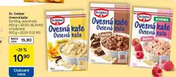 Tesco Dr. Oetker Ovesná kaše, 53-58 g, více druhů nabídka