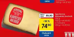 Tesco Agrofarma Karpatský bochník nabídka