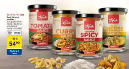 Tesco Spak Hotová omáčka, 350 g, více druhů nabídka
