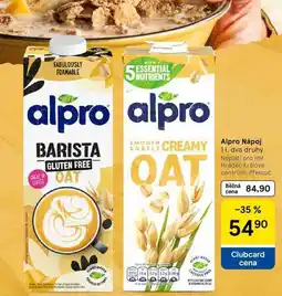 Tesco Alpro Nápoj oat nabídka