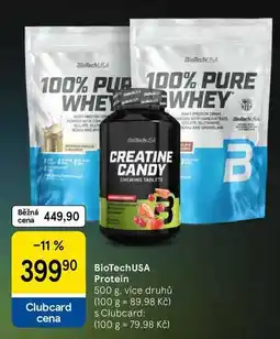 Tesco BioTechUSA Protein, 500 g, více druhů nabídka
