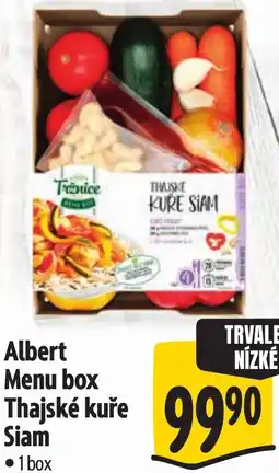 Albert Albert Menu box Thajské kuře Siam nabídka