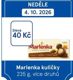 Tesco Marlenka kuličky nabídka