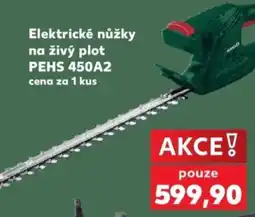 Kaufland Husqvarna elektrické nůžky na živý plot PEHS 450A2 nabídka