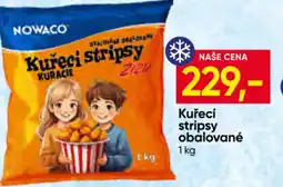 Hruška Nowaco kuřecí stripsy nabídka