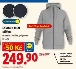 Lidl Esmara Men Mikina nabídka
