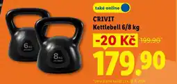 Lidl CRIVIT Kettlebell 6/8 kg nabídka