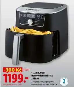 Lidl SilverCrest HORKOVZDUŠNÁ FRITÉZA nabídka