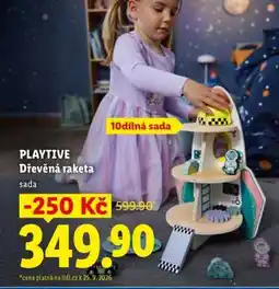 Lidl Playtive Dřevěná raketa nabídka