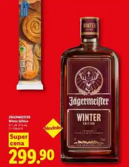 Lidl JÄGERMEISTER Winter Edition nabídka