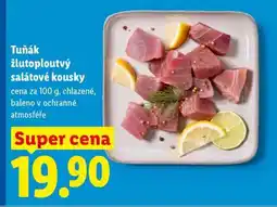 Lidl Tuňák žlutoploutvý salátové kousky nabídka