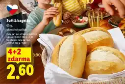 Lidl SVĚTLÁ BAGETKA nabídka